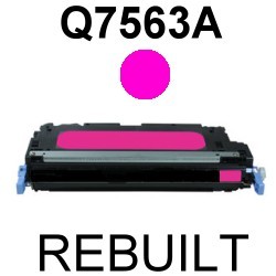 Toner-Patrone rebuilt HP (Q7563A/314A) Magenta ColorLaserJet-2700/2700N/3000/3000DN/3000DTN/3000N