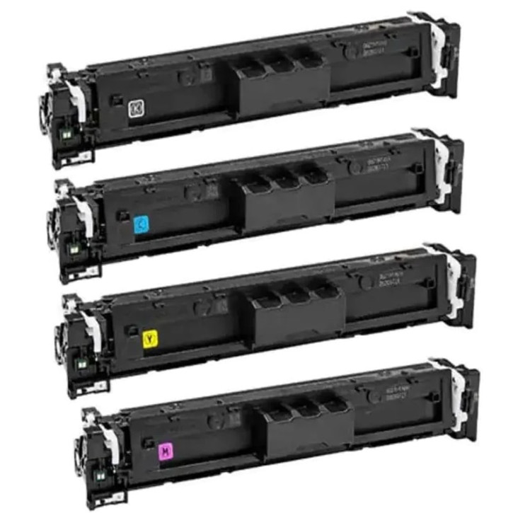 SET Toner-Patronen rebuilt HP (W2200X/W2201X/W2202X/W2203X / 220X) 7.500S/5.500S, HP Color LaserJet Pro-4202, MFP-4302